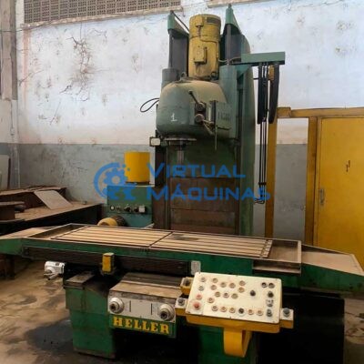 Fresadora Vertical Banco Fixo Marca Heller Mesa 2400 X 800 Mm Virtual Máquinas Operatrizes CNC e Convencionais, novas e usadas. Centro de Usinagem, Fresadora CNC, Torno CNC e Equipamentos.