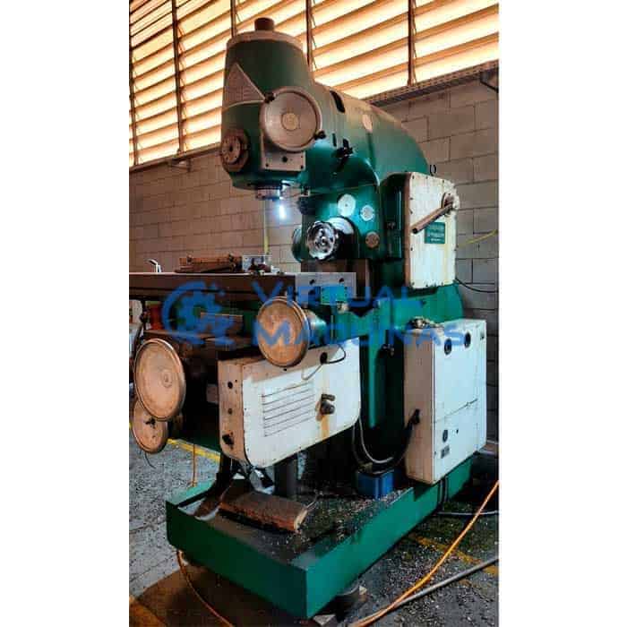 Fresadora Vertical Marca Nube Robusta Com Cone Iso 50