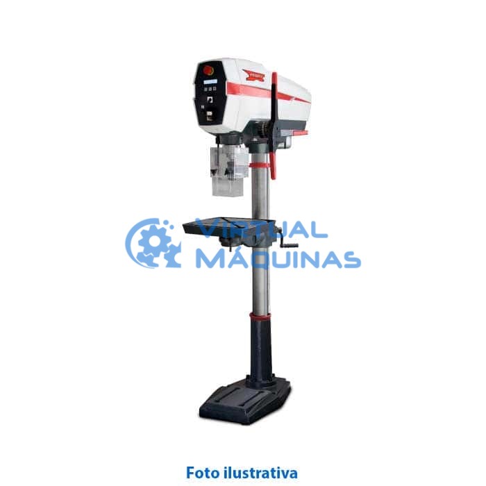 Furadeira De Coluna Marca Amboss Mod. Amb 3113 Capacidade 25 Mm