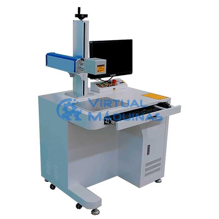 Gravadora Laser 2d E 3d Por Fibra Óptica Com Ou Sem Carenagem