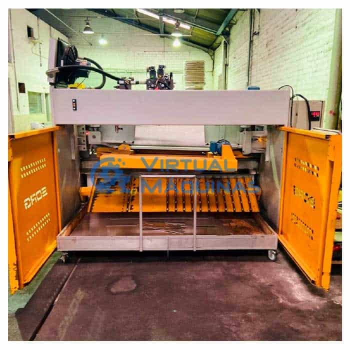 Guilhotina Marca Sorg Mod Sgh 35/20 Larg. Útil De Corte 2050 Mm