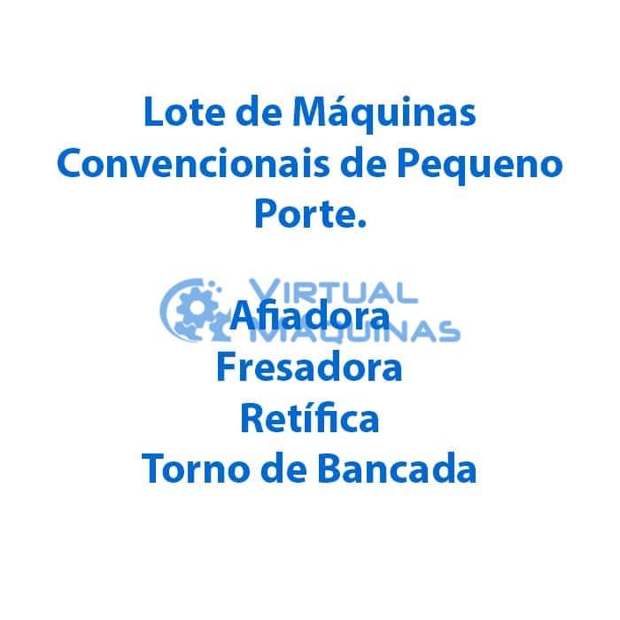 Lote De Máquinas Convencionais De Pequeno Porte