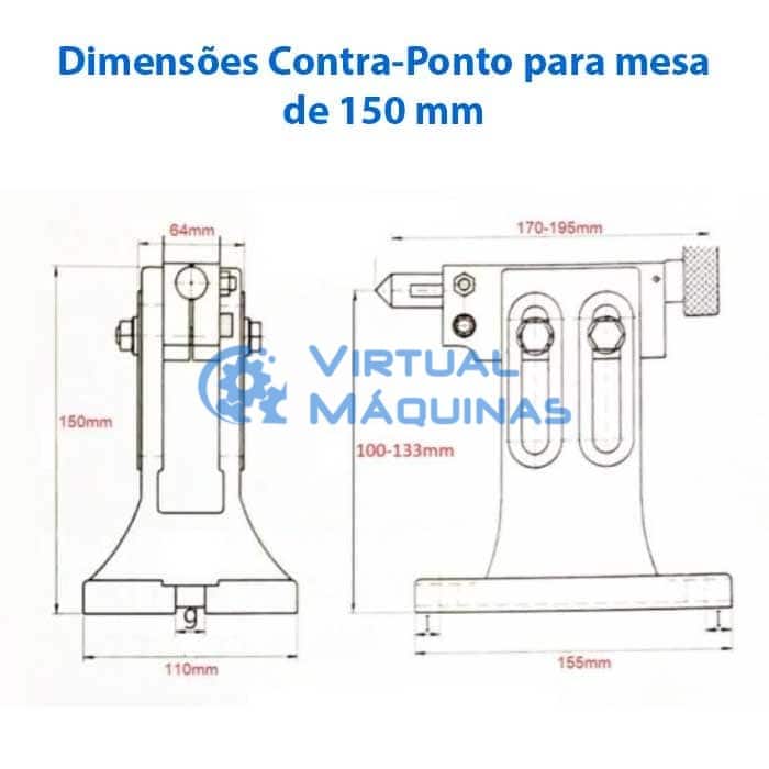 Mesa Divisora 150 Mm