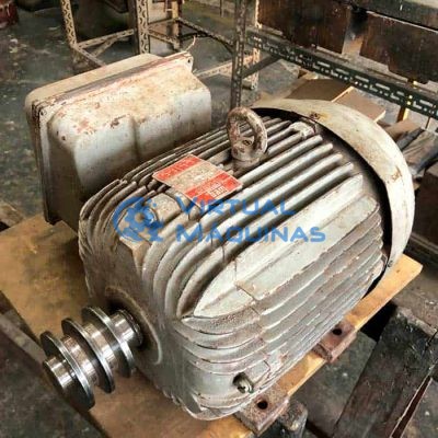 Motor Por Indução Marca Weg Monofásico E Capacidade De 5 Cv Virtual Máquinas Operatrizes CNC e Convencionais, novas e usadas. Centro de Usinagem, Fresadora CNC, Torno CNC e Equipamentos.