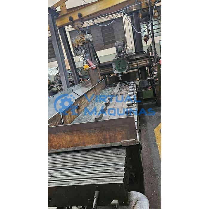 Plaina De Mesa Fresadora Marca Mayer Schaedler 3500 Mm