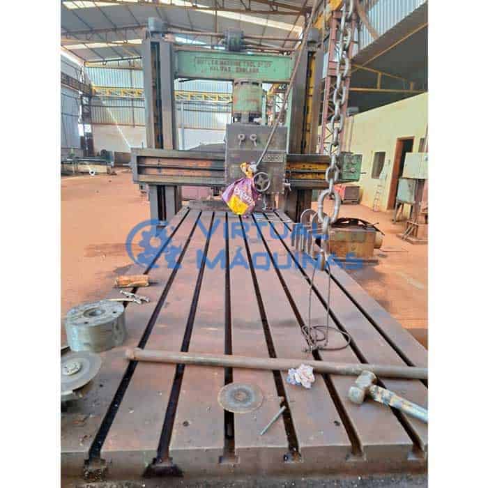 Plaina Fresadora Marca Rocco/butler Mesa 5000 X 1700 Mm