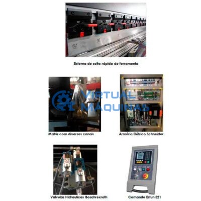 Virtual Máquinas Operatrizes CNC e Convencionais, novas e usadas. Centro de Usinagem, Fresadora CNC, Torno CNC e Equipamentos.