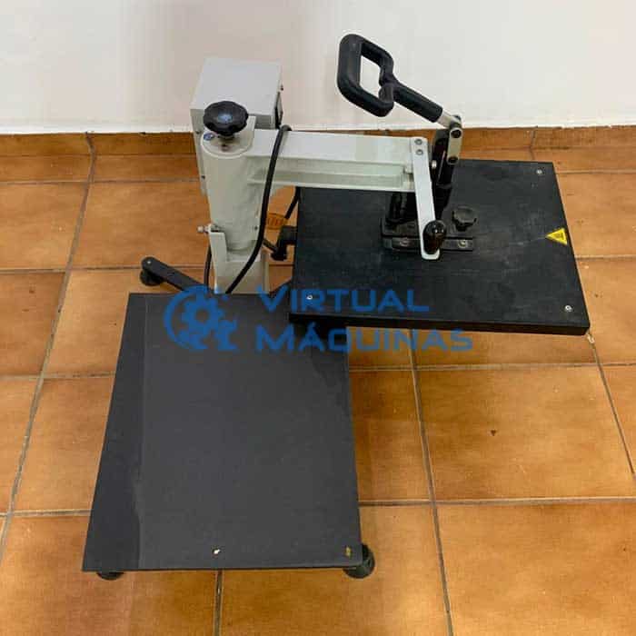 Prensa Térmica Marca Metalnox Modelo Eli Área útil 400 X 500 Mm