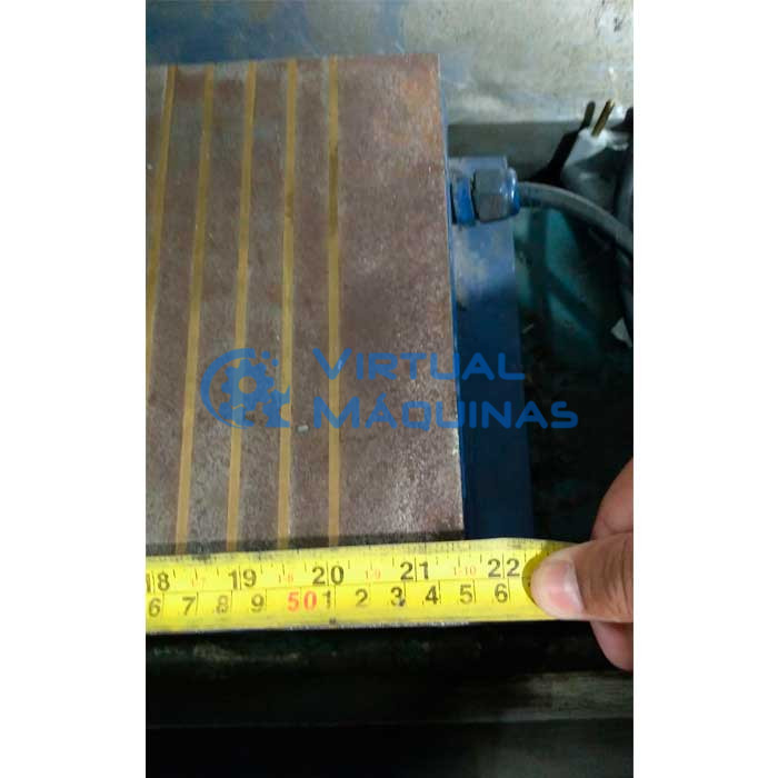 Retífica Plana Marca Sulmecânica Mesa Magnética 505x 200 Mm