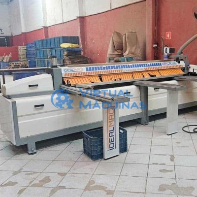 Seccionadora Marca Idealmaq Modelo Ideal Plus Para Madeira Virtual Máquinas Operatrizes CNC e Convencionais, novas e usadas. Centro de Usinagem, Fresadora CNC, Torno CNC e Equipamentos.