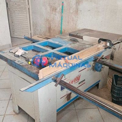 Serra Circular Esquadrejadeira Marca Verry Modelo Suprema Virtual Máquinas Operatrizes CNC e Convencionais, novas e usadas. Centro de Usinagem, Fresadora CNC, Torno CNC e Equipamentos.