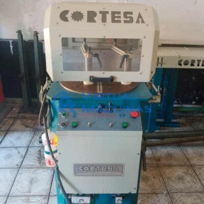 Serra Circular Para Alumínio Marca Cortesa Modelo A400 Virtual Máquinas Operatrizes CNC e Convencionais, novas e usadas. Centro de Usinagem, Fresadora CNC, Torno CNC e Equipamentos.