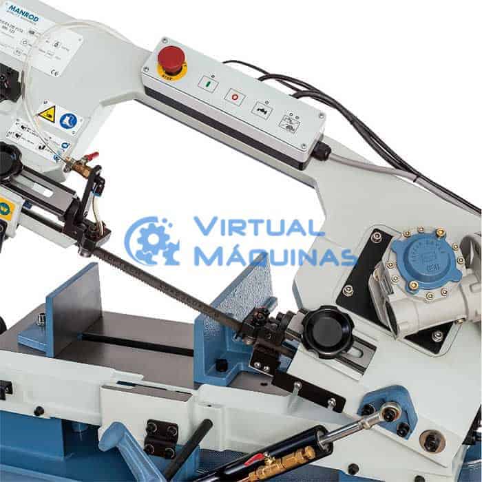 Serra De Fita Marca Manrod Modelo Mr 123 Para Metais