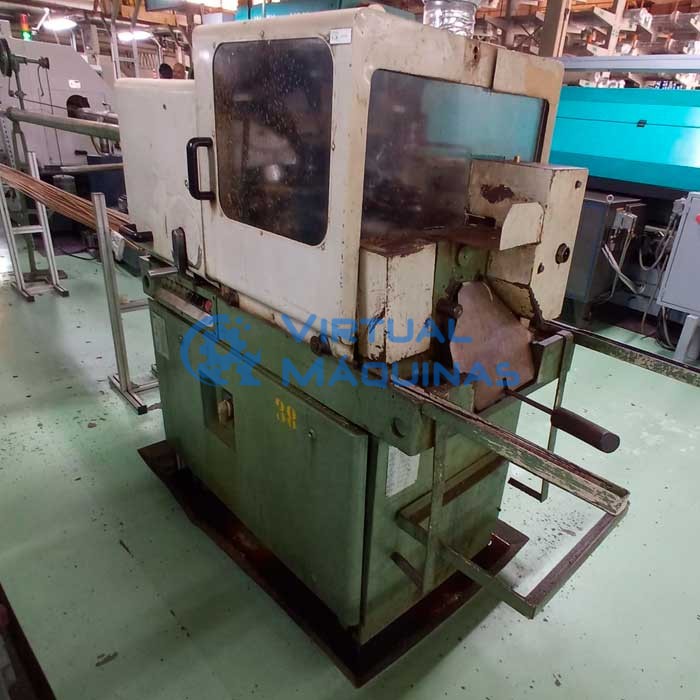 Torno Automático Marca Traub Mod.td 26 Até Diâmetro De 26 Mm