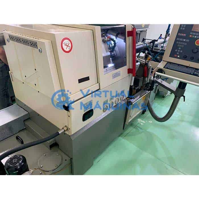 Torno Cnc Cabeçote Móvel Marca Traub Modelo Tnl 12/7