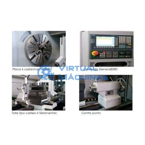 Virtual Máquinas Operatrizes CNC e Convencionais, novas e usadas. Centro de Usinagem, Fresadora CNC, Torno CNC e Equipamentos.