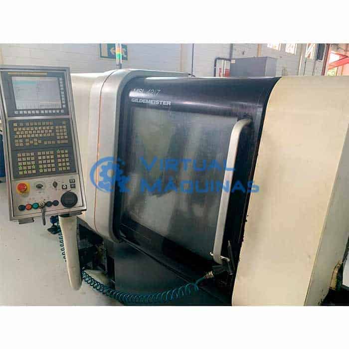 Torno Cnc Dmg Gildemeister Modelo Msl 42/7 Com 07 Eixos E Sub Spindle