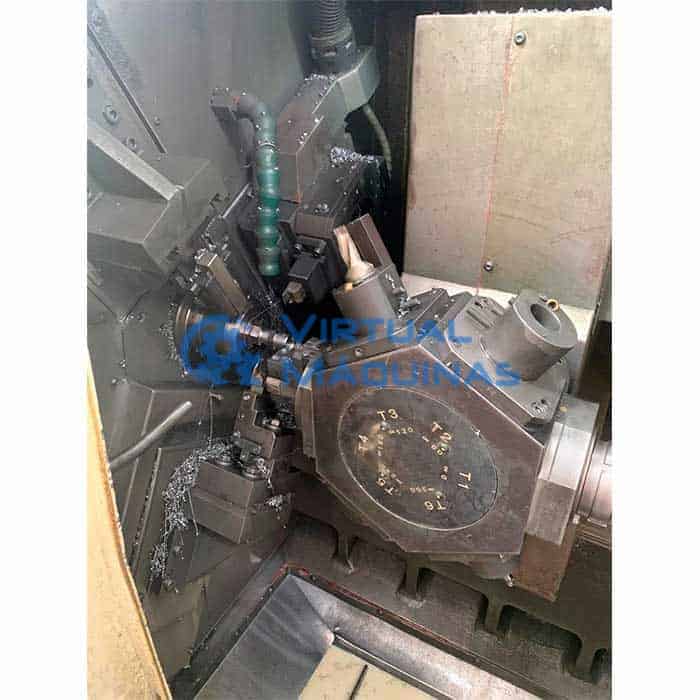 Torno Cnc Dmg Gildemeister Modelo Msl 60/7 Com 07 Eixos E Sub Spindle