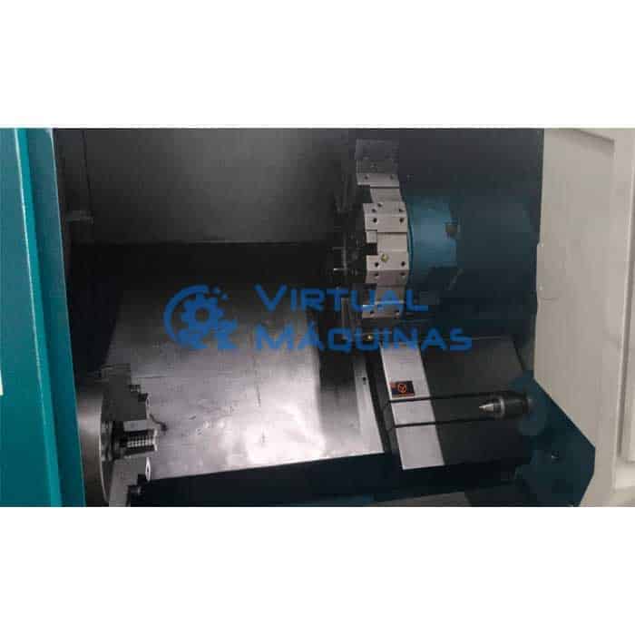 Torno Cnc Marca Feeler Modelo Ftc 30 (diâm X Comp) 450 X 670 Mm