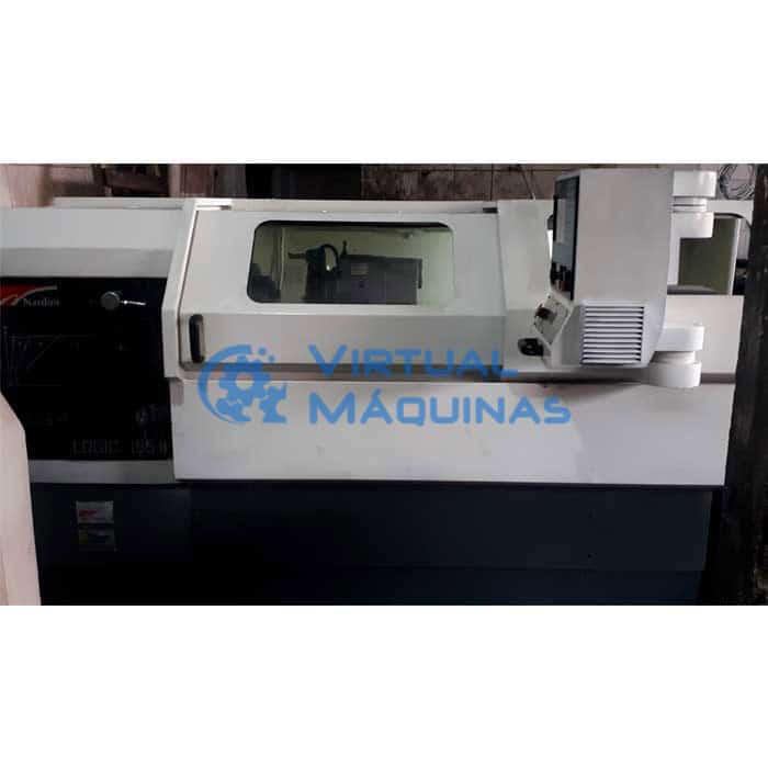 Torno Cnc Marca Nardini Modelo Logic 195ii Com Comando Fagor