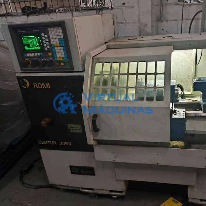 Torno Cnc Marca Romi Centur 30 Rv (diam X Comp) 420 X 500 Mm