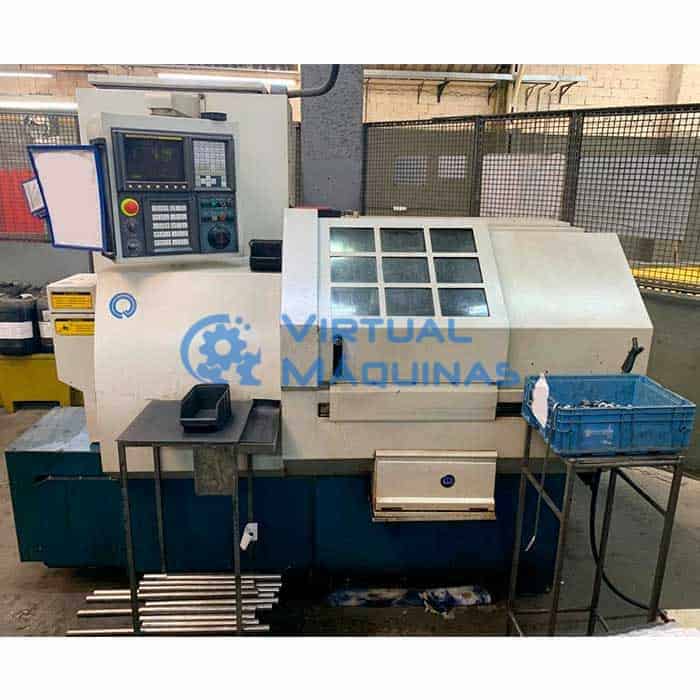 Torno Cnc Marca Romi Modelo Centur 30d Com Pinça E Gang