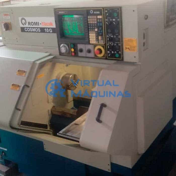 Torno Cnc Marca Romi Modelo Cosmos 10g Reformado