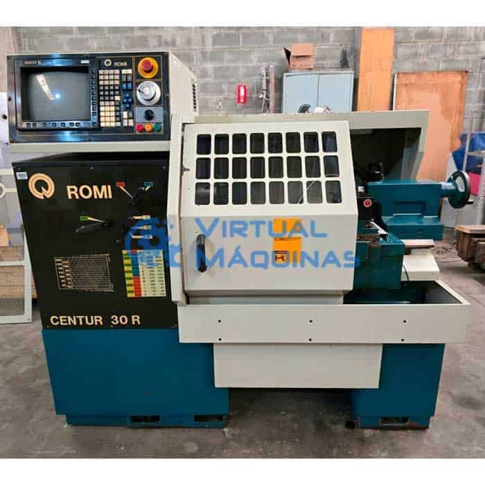 Torno Cnc Romi Centur 30r (diâm X Comp) 420 X 500 Mm