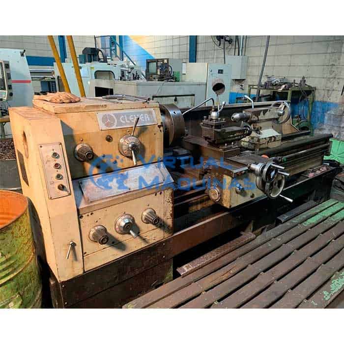 Torno Mecânico Marca Clever L 2680 (diâm X Comp) 660 X 2000 Mm