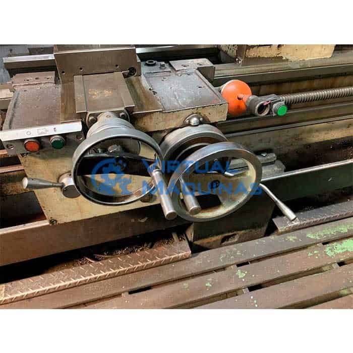 Torno Mecânico Marca Clever L 2680 (diâm X Comp) 660 X 2000 Mm