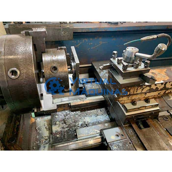 Torno Mecânico Marca Clever Modelo L 2680 2000 Mm Entre Pontas