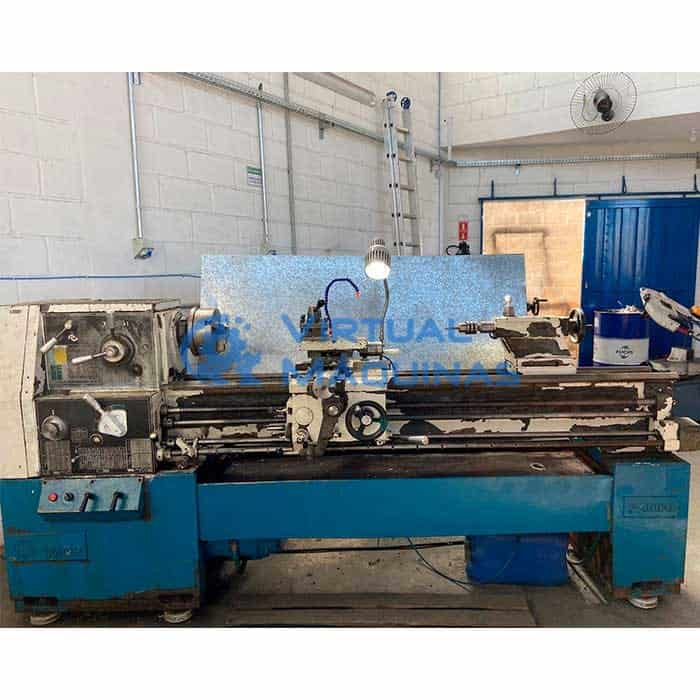Torno Mecânico Marca Imor Modelo P 400 Ii Placa De 8″