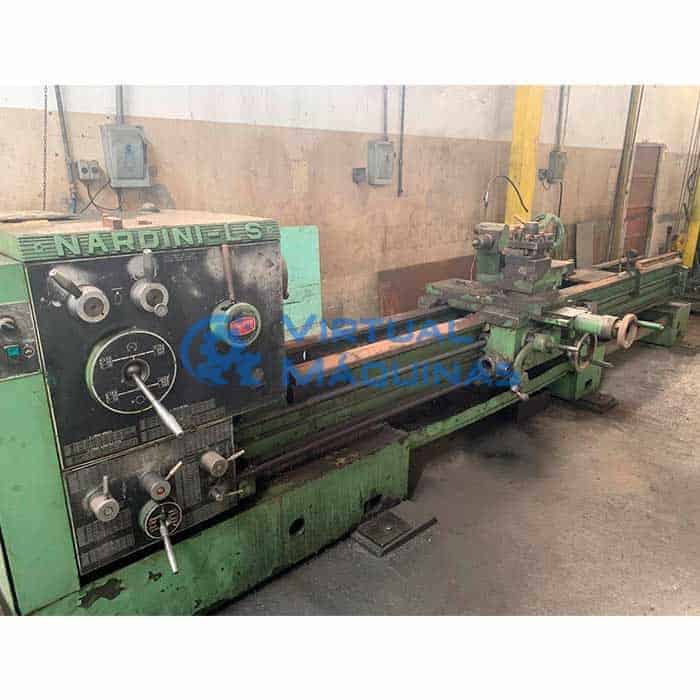 Torno Mecânico Marca Nardini Ls (diâm X Comp) 800 X 4000 Mm