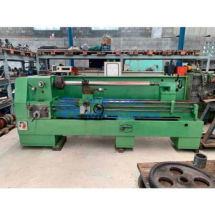 Torno Mecânico Marca Nardini Mod. Dt 650 (Ø X C) 650 X 2200 Mm