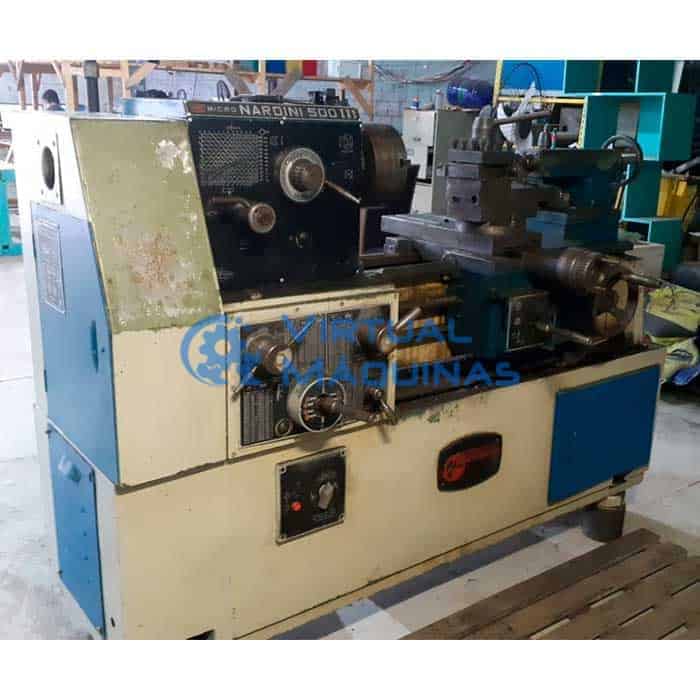 Torno Mecânico Marca Nardini Modelo Micro 500 Iii