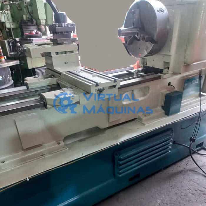 Torno Mecânico Marca Romi Modelo Mda (Ø X Comp) 650 X 2000 Mm