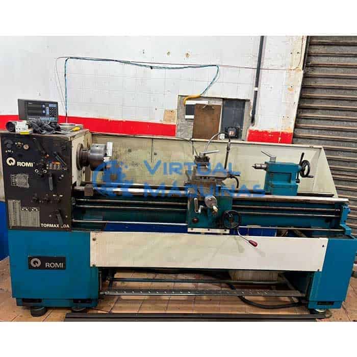 Torno Mecânico Marca Romi Tormax 20a (Ø X Comp) 400 X 1500 Mm