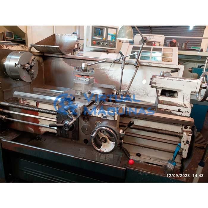 Torno Mecânico Modelo C6240d (diâm X Comp) 400 X 1000 Mm