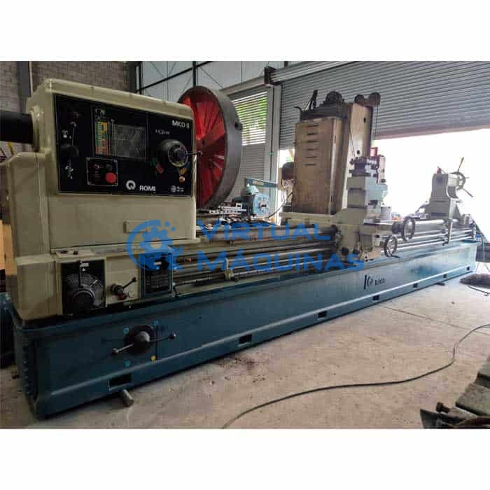 Torno Mecânico Romi Mkd Ii (diâm X Comp) 1300 X 5000 Mm