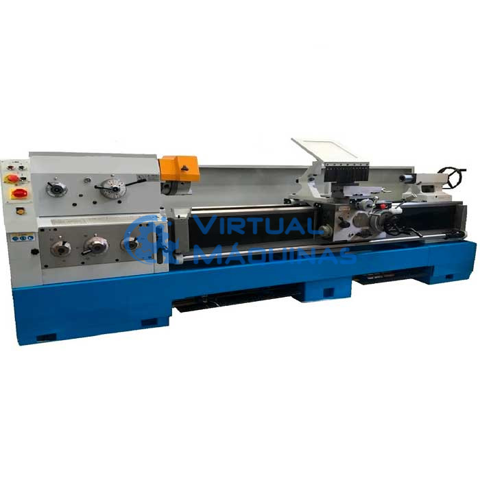 Torno Mecânico WS6266 (Diâm x Comp) 660 x 2000 mm | Virtual Máquinas