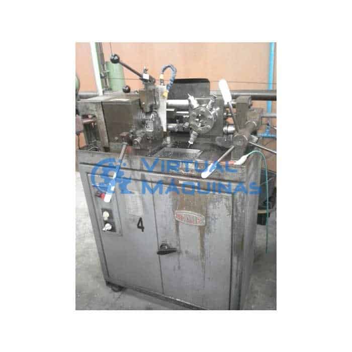 Torno Revólver Marca Ergomat Modelo Thr 26 Até Barras 26 Mm