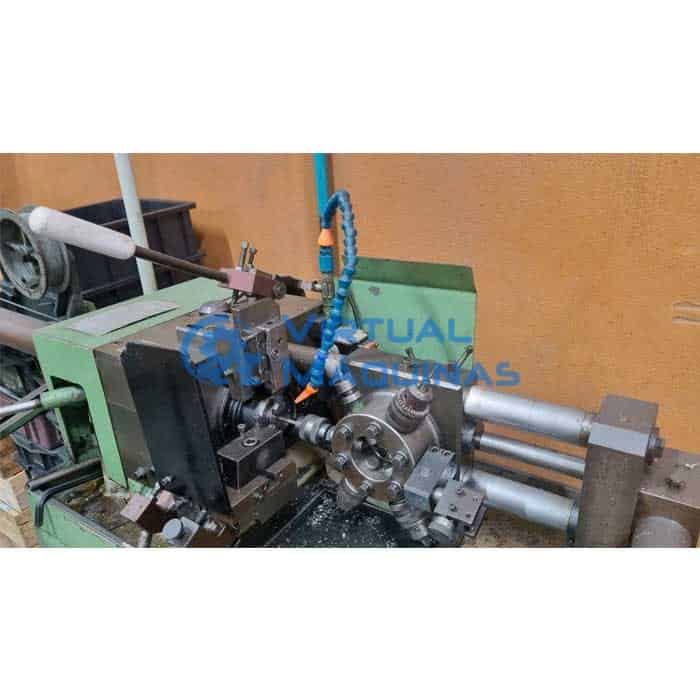 Torno Revólver Marca Ergomat Modelo Thr 26 Até Barras De 26 Mm