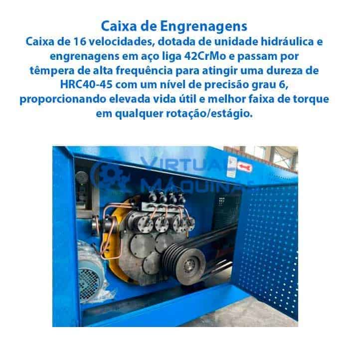 Torno Vertical Convencional Modelo 1416 Diâmetro Máximo 1600 Mm