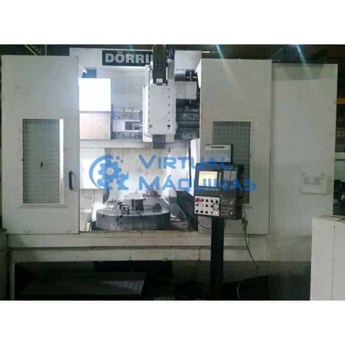Torno Vertical Marca Dorries Modelo Vce 100 Diâmetro 1000 Mm